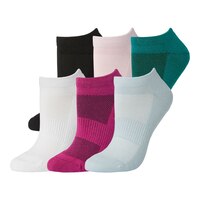 FWD Women's Quarter Socks – 6 pk Front_Angled_Left