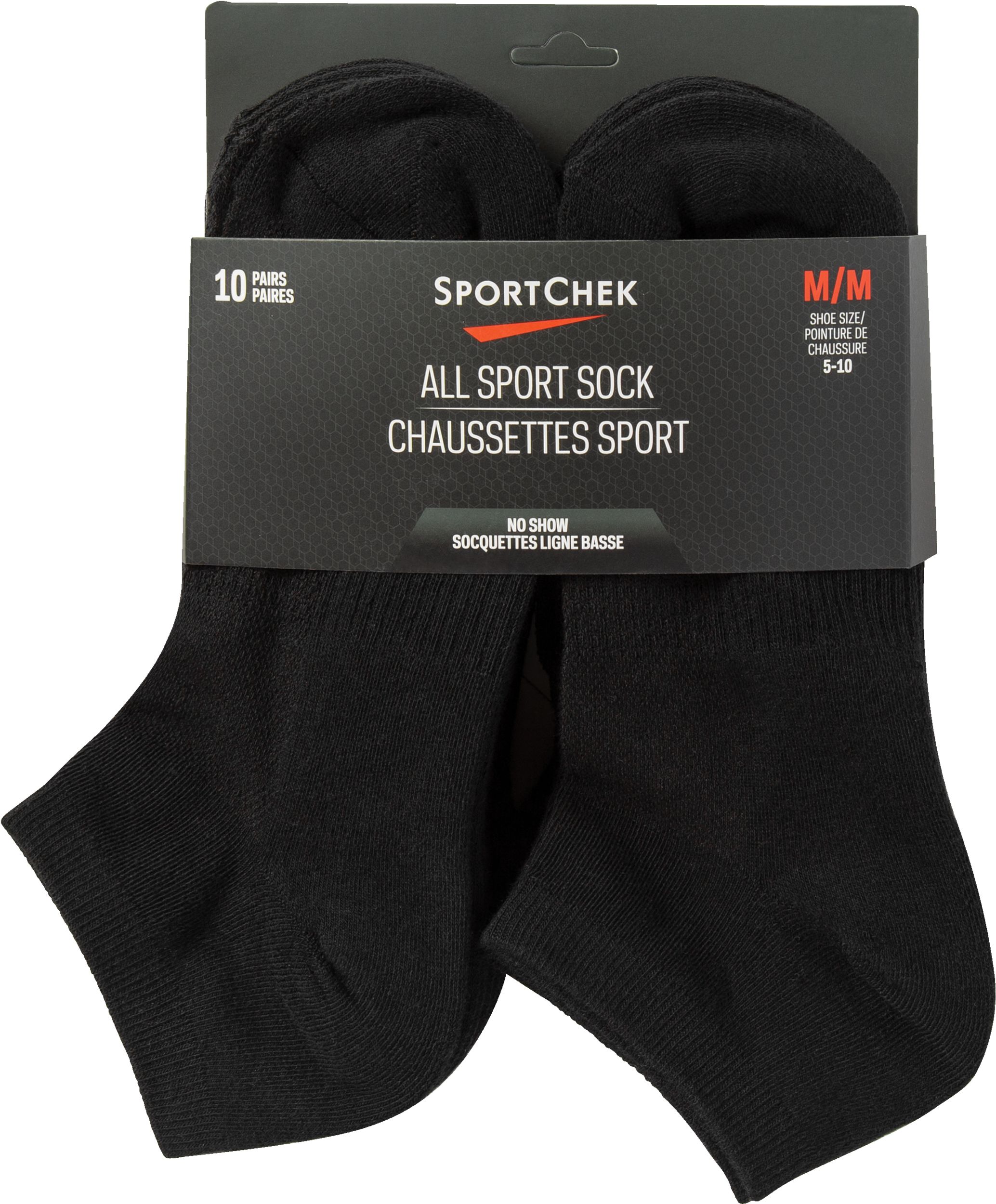 Sport Chek Women's All Sport No-Show Socks - 10-Pack
