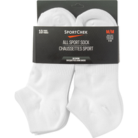 Sport Chek Women's All Sport No-Show Socks - 10-Pack Front_Flat