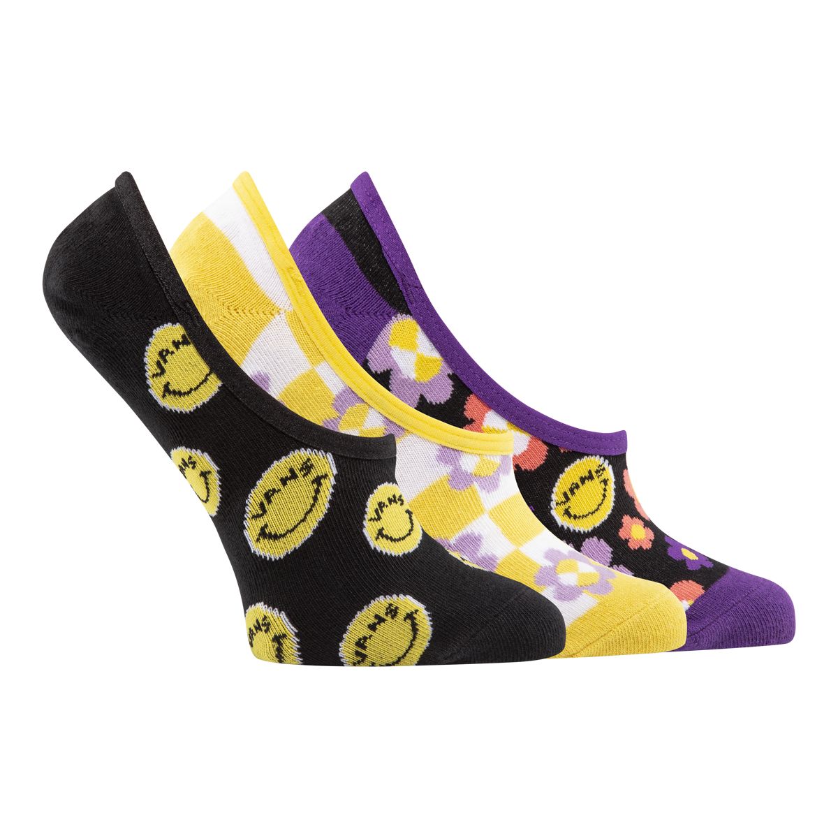 Vans Women's Canoodle Invisible Socks - 3 Pack