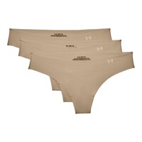 Under Armour Pure Stretch Thong - 3 Pack Front_Flat