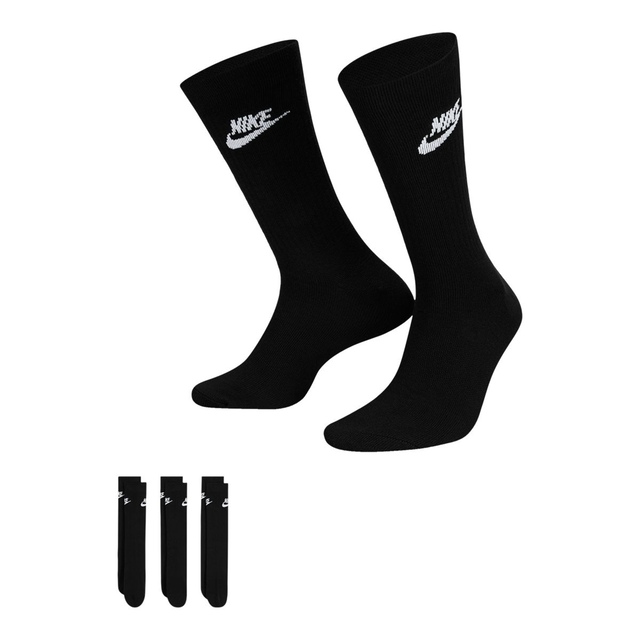 Nike Sportswear Women's Futura Everyday Dri-FIT Crew Socks - 3 pk