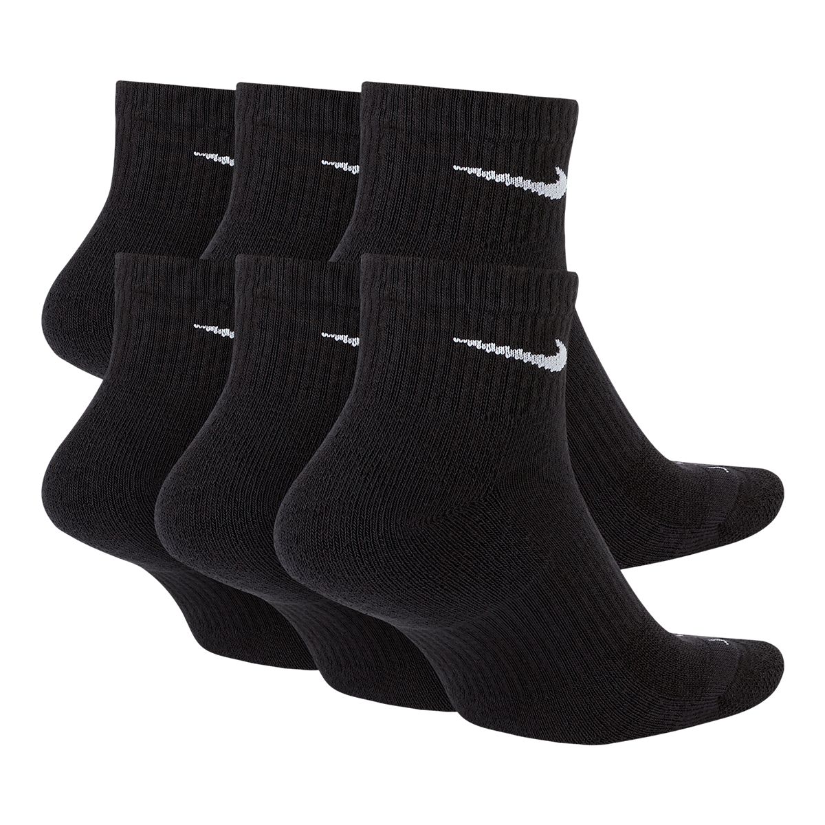 Nike Everyday Plus Cushioned Ankle Socks - 6 Pack