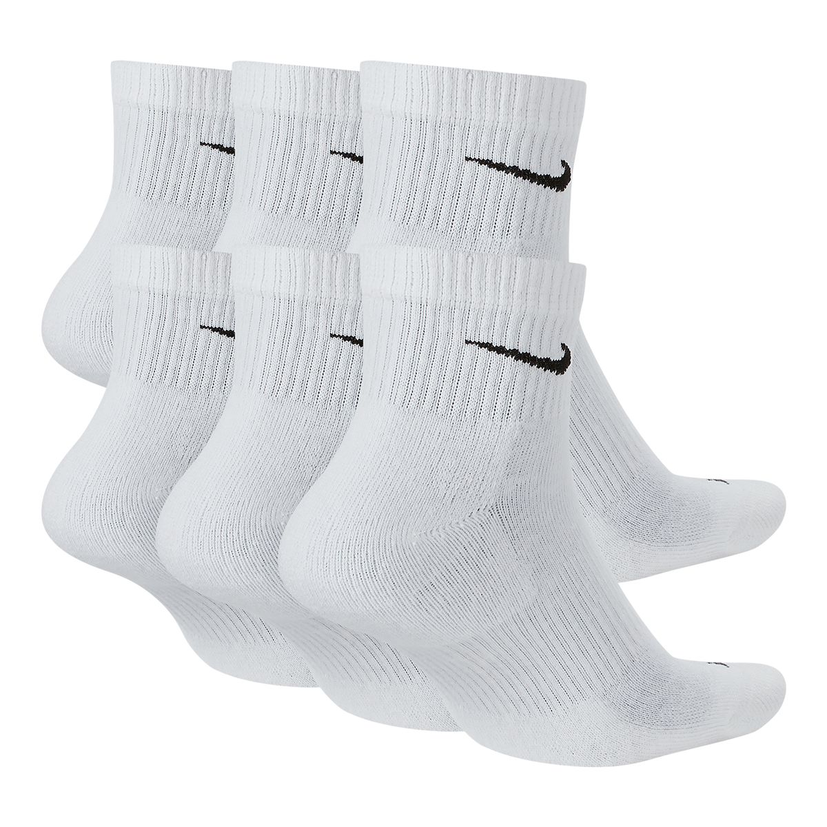 Nike Women's Everyday Plus Cushioned Ankle Socks - 6 Pack