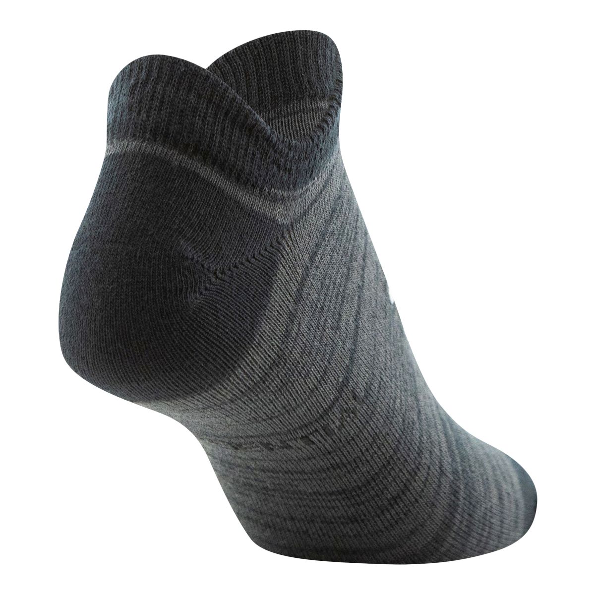 Under Armour Women's Essential No-Show Socks, Arch Support, 6-Pack