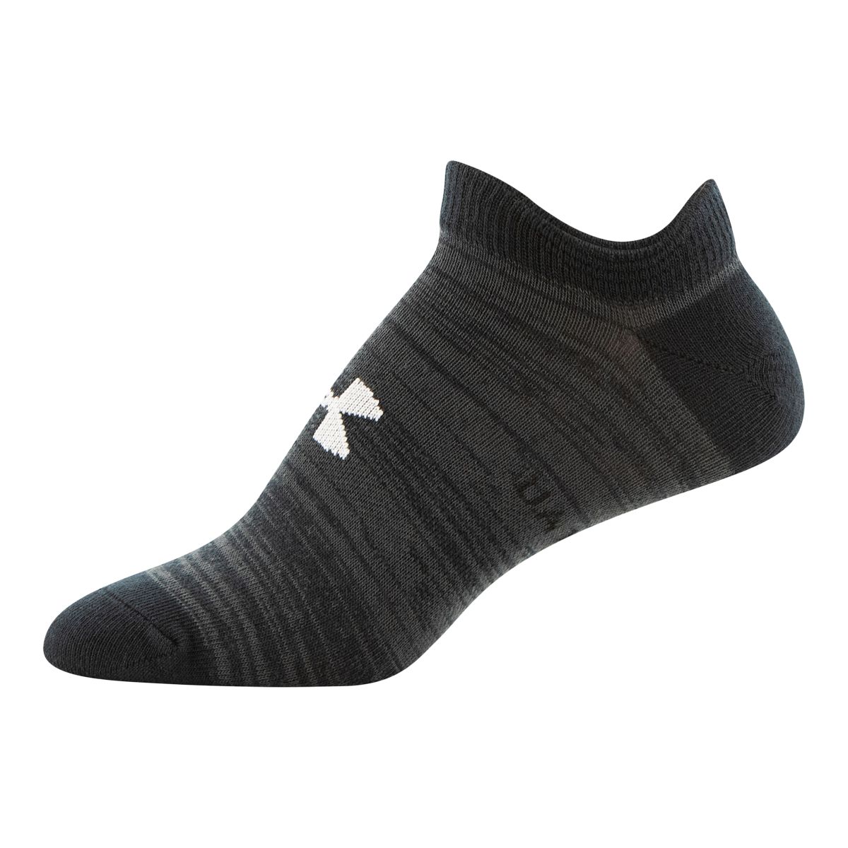 Under Armour Women's Essential No-Show Socks, Arch Support, 6-Pack