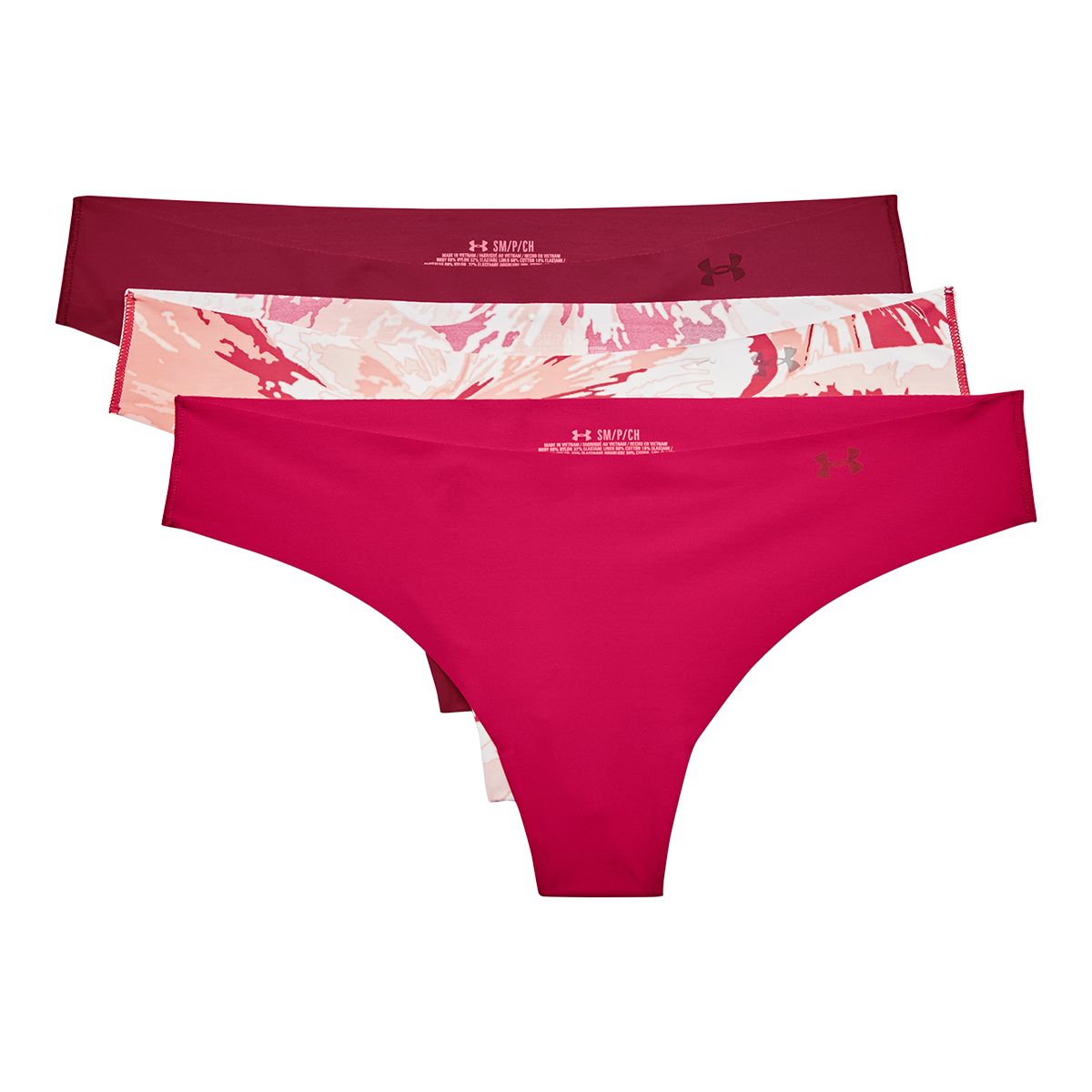 New Balance Women's Hybrid Soft Jersey mesh Panels Thong Underwear (Pack of  1)