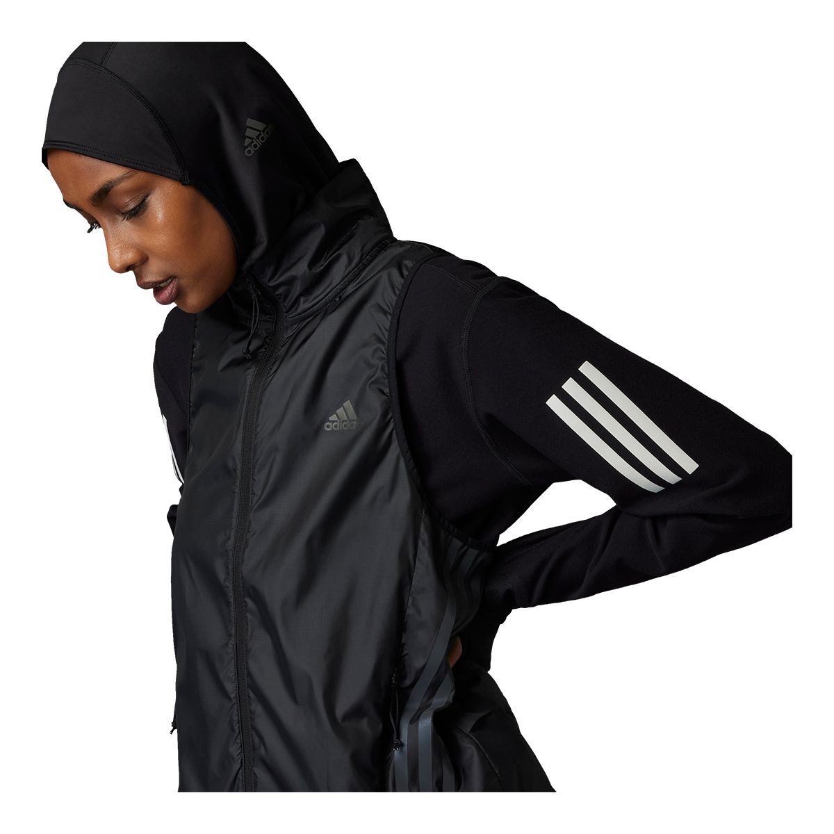 adidas Women's Run Icons 3-Stripe Sport Hijab