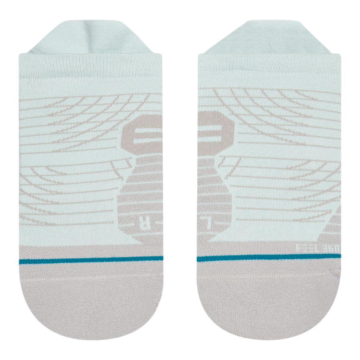 Stance Women's Run 4X400 Lightweight Tab No Show Socks