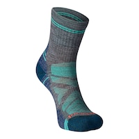 Smartwool Women's Performance Hike Crew Socks Front_Angled_Right