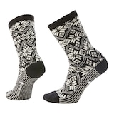 Smartwool Women's Popcorn Snowflake Cable Crew Socks Composite_or_Mixed