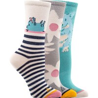 Ripzone Women's Bestie Crew Socks - 3 Pack Side_Right