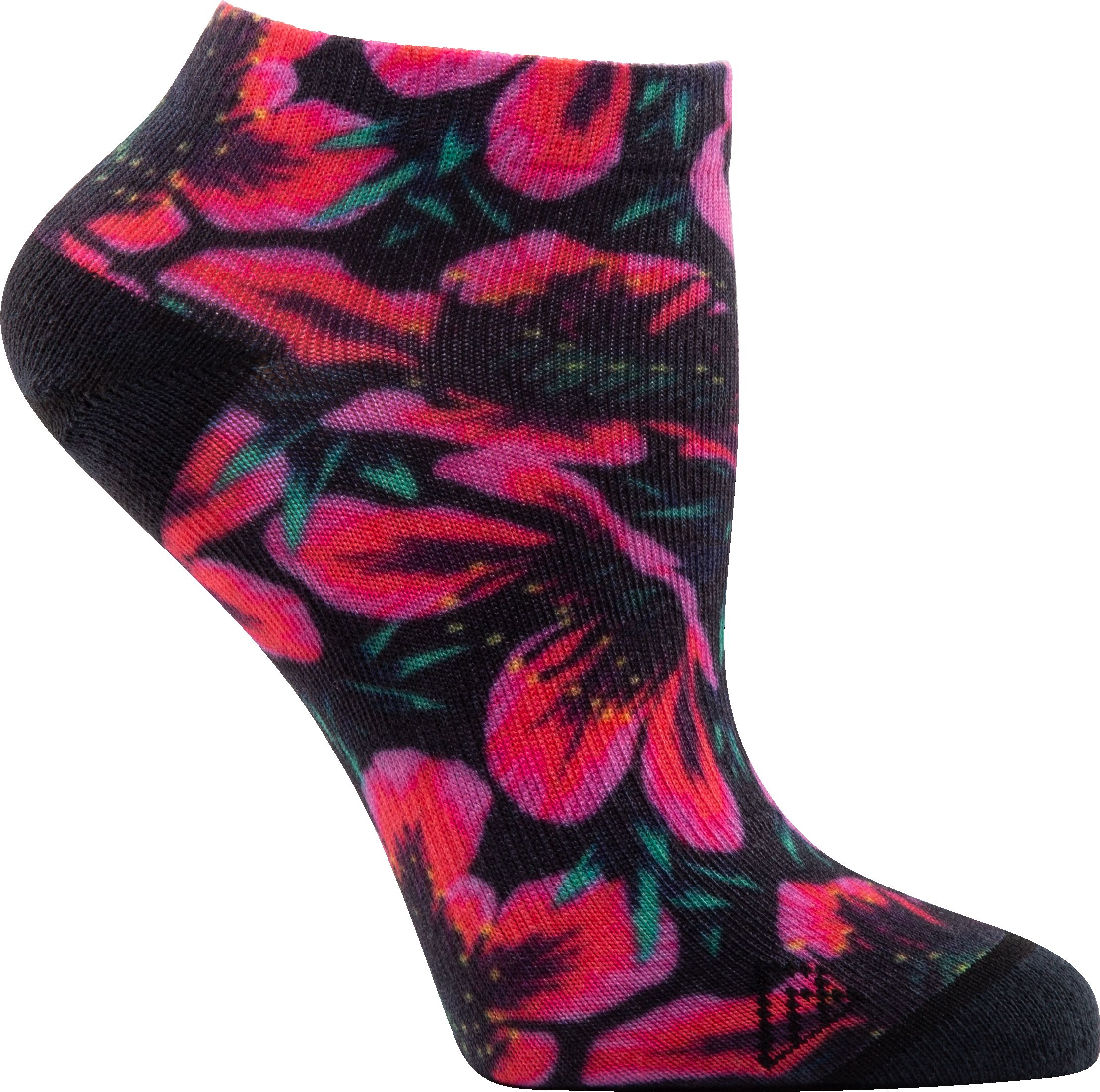 Ripzone Women's Flowers No Show Socks - 3 Pack
