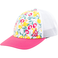 Ripzone Women's Mildred Printed Trucker Hat Front_Three_Fourths_Angled_Left
