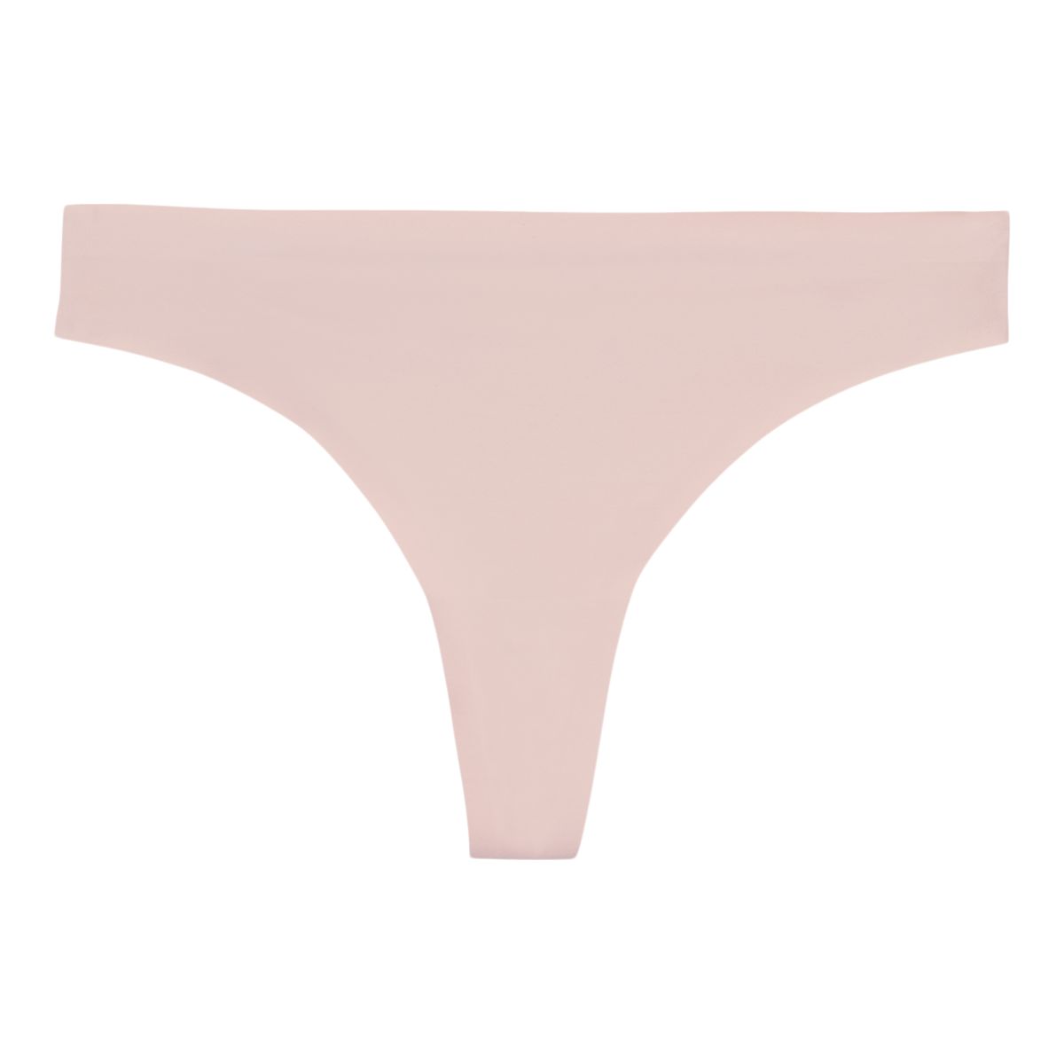 Seamless Thongs for Women No Show 2 Pack Women's Cotton Spandex Thong  Underwear