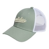 adidas Women's Mesh Trucker Hat Front_Three_Fourths_Angled_Left