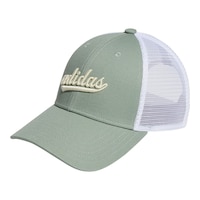 adidas Women's Mesh Trucker Hat Front_Three_Fourths_Angled_Left