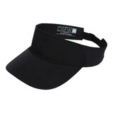 adidas Golf Women's Heathered Crestable Visor Front_Three_Fourths_Angled_Left