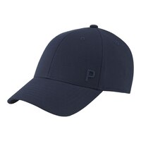 PUMA Golf Women's Ponytail P Cap Front_Three_Fourths_Angled_Left