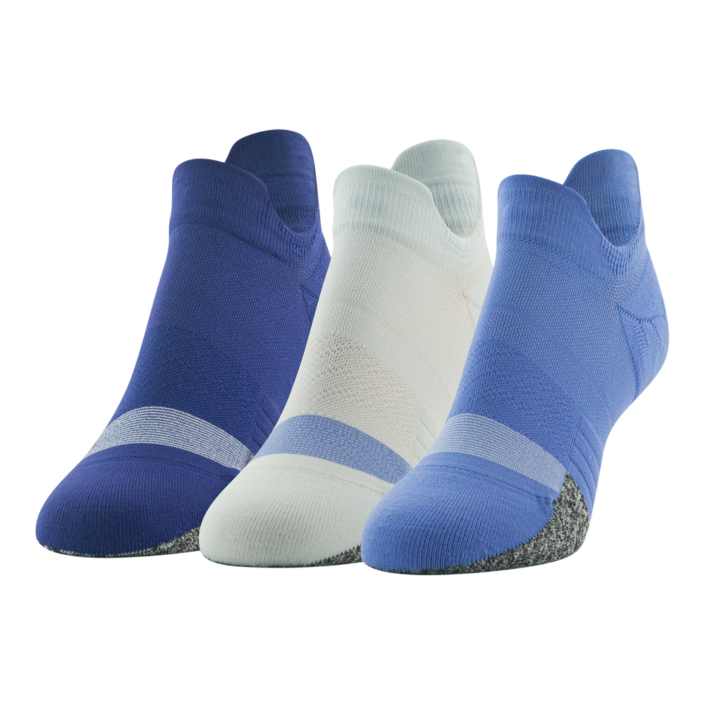 Under Armour Women's Breathe No Show Tab Socks - 3 Pack