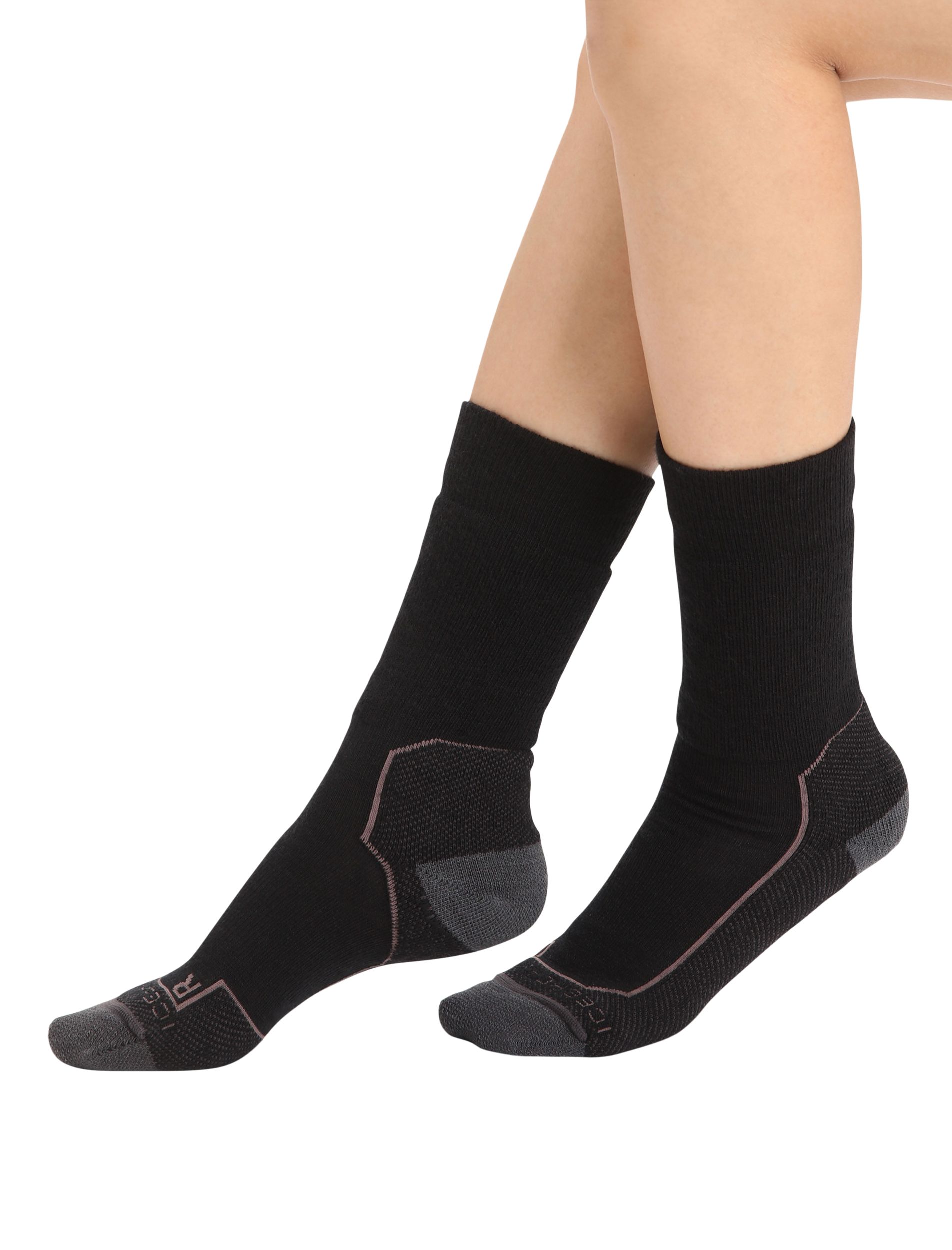 Icebreaker Women's Hike+ Medium Crew Socks