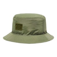 Brixton Women's Vintage Nylon Packable Bucket Front_Angled_Left