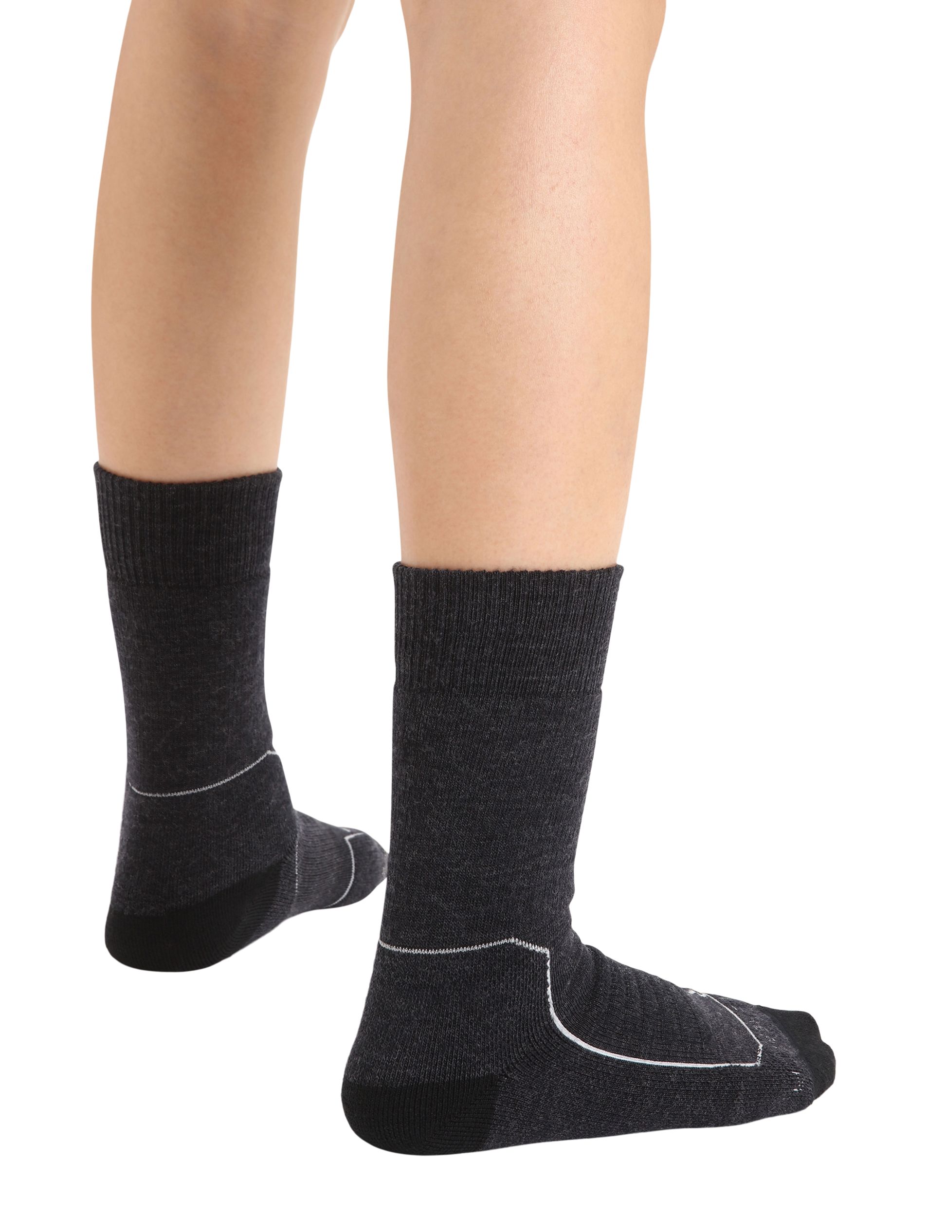 Icebreaker Women's Hike+ Heavy Cushioned Crew Socks
