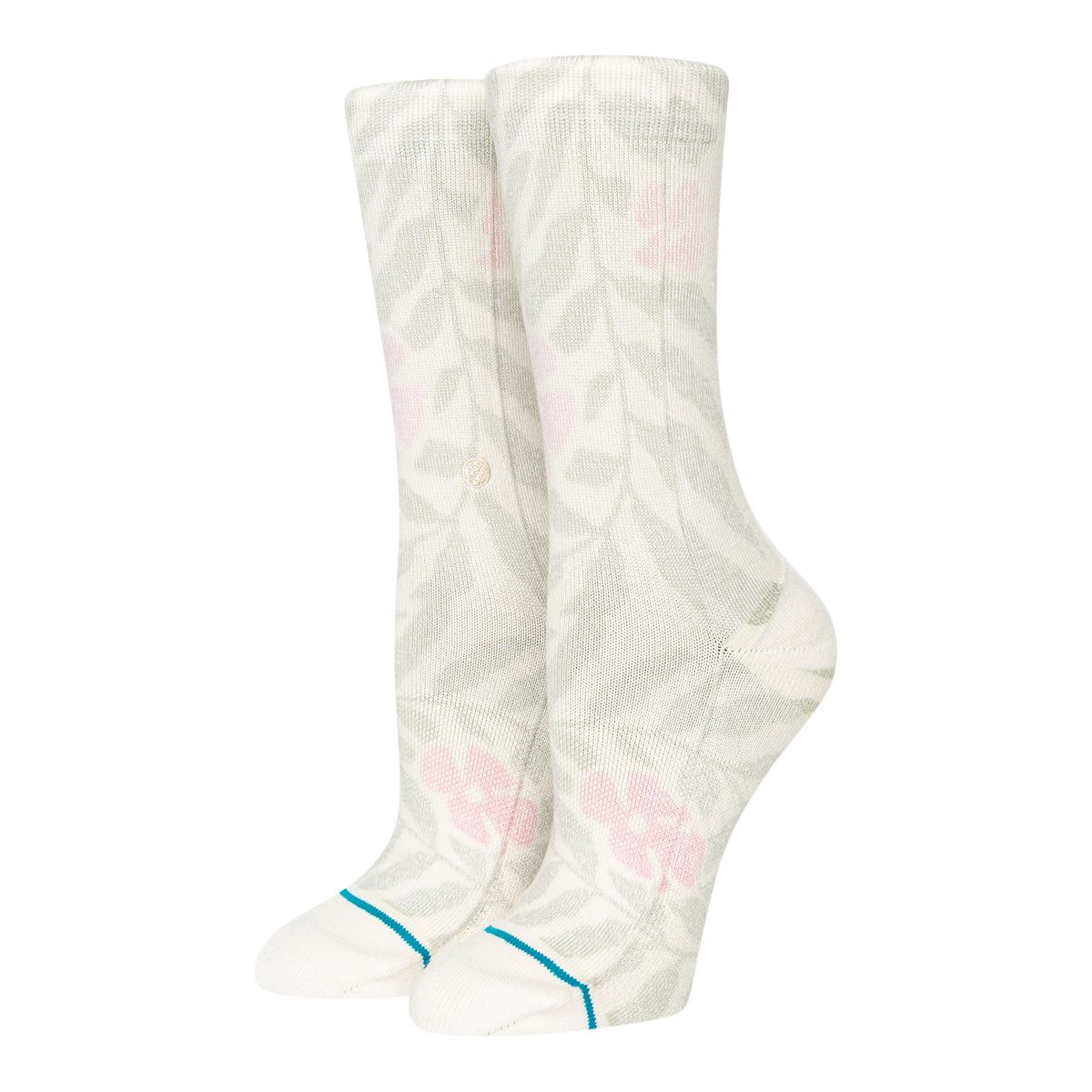 Buy STANCE Womens Asimo Hike Cushioned Outdoor Crew Socks Blue/Black/Aqua
