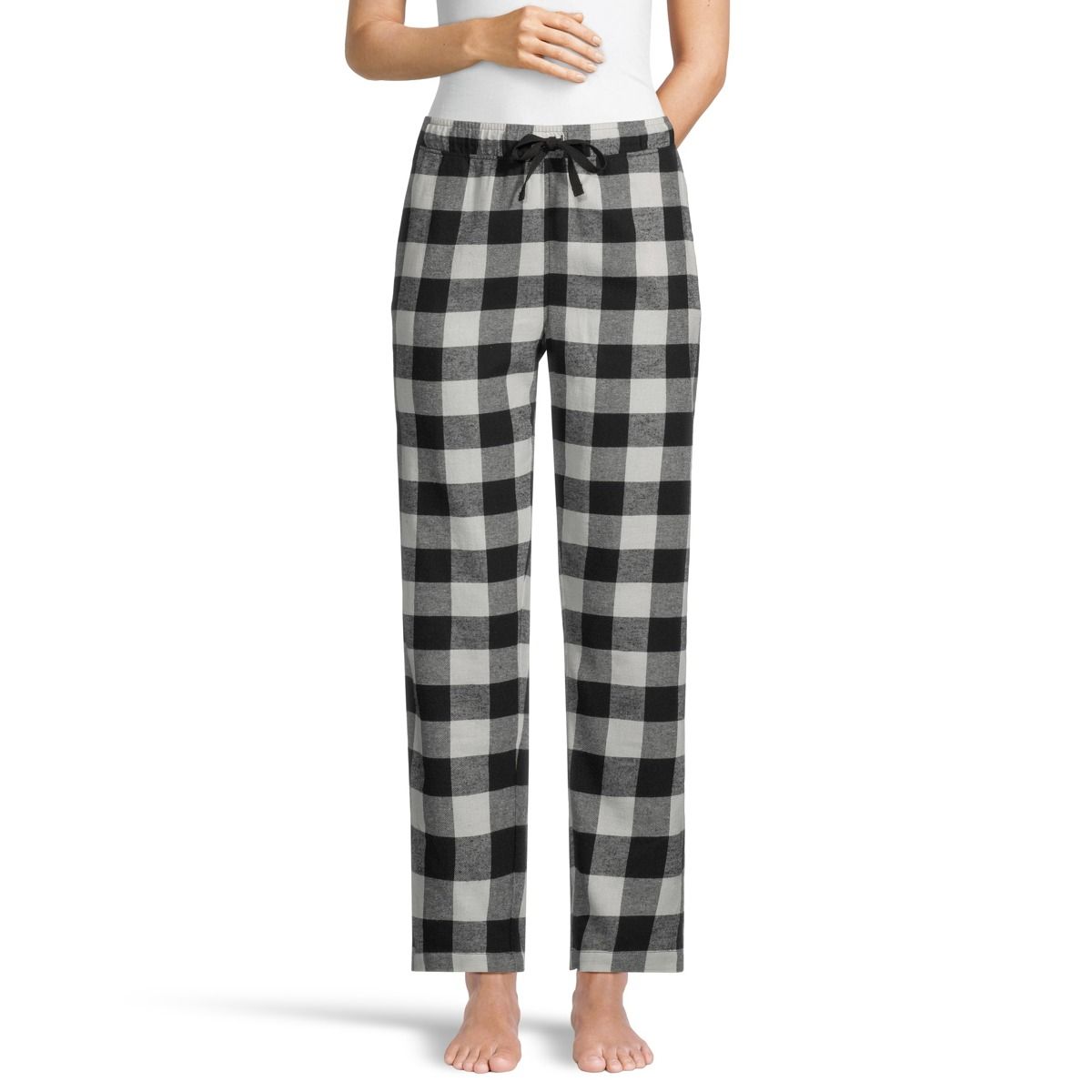 Plaid flannel pajama hot sale pants womens