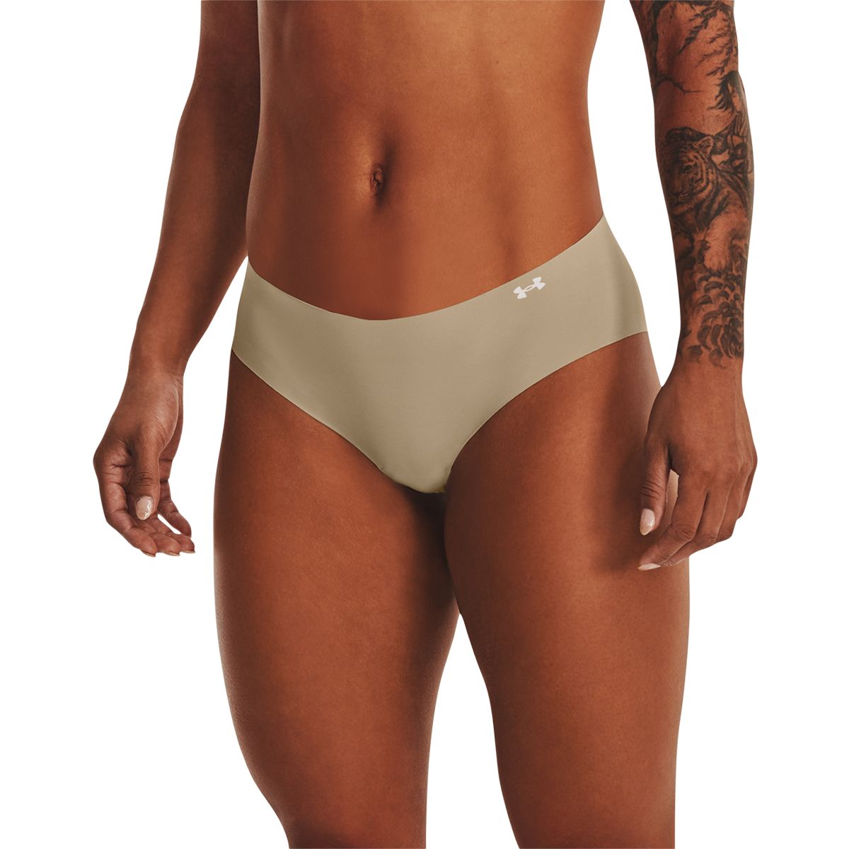 Womens panties Under Armour PS HIPSTER 3PACK W brown