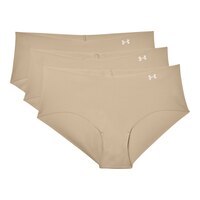 Under Armour Women's Plus Size Stretch Hipster - 3 Pack Front_Flat