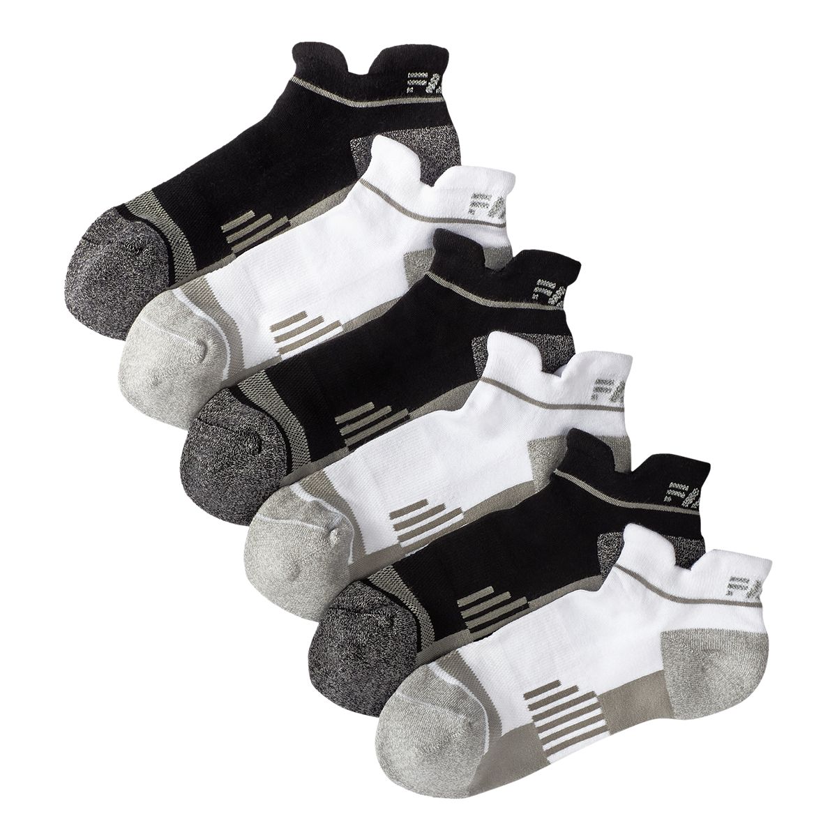 FWD Women's Athletic Run No Show Socks – 6 pk