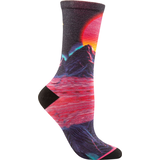 Woods Women's Sampson All Over Print Crew Socks Side_Right