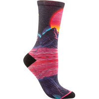 Woods Women's Sampson All Over Print Crew Socks Side_Right