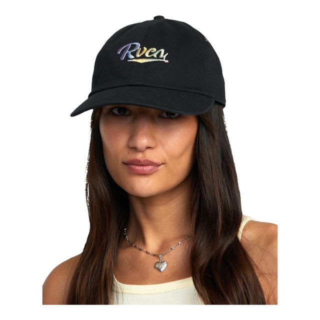 RVCA Women's Staple Dad Hat Front_Angled_Left