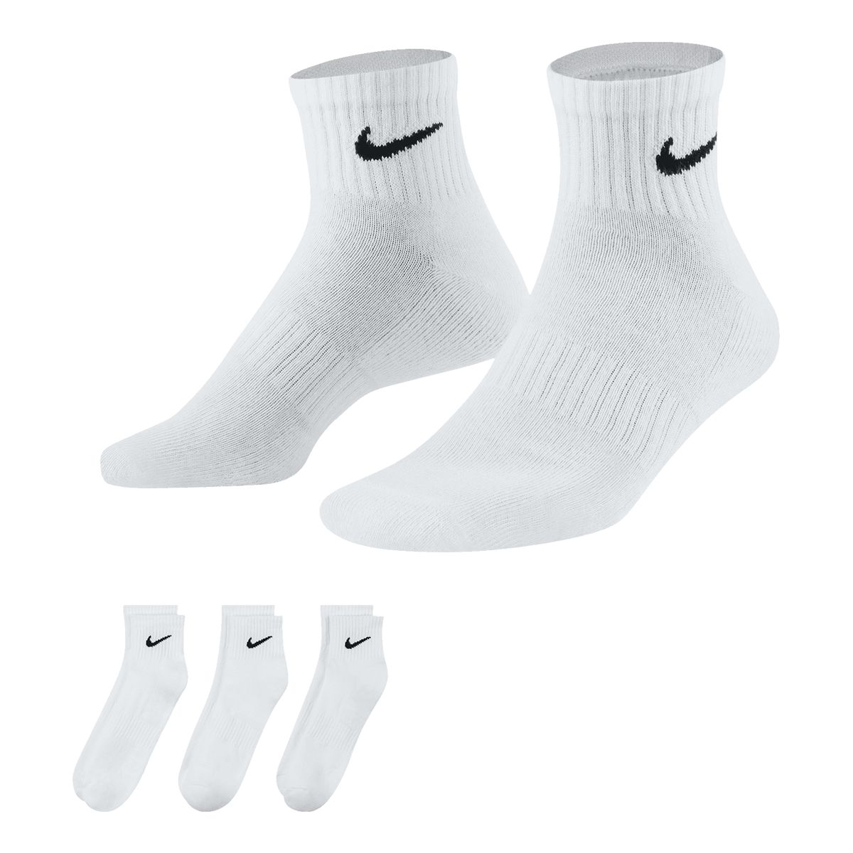 Nike 3ppk cushion discount quarter