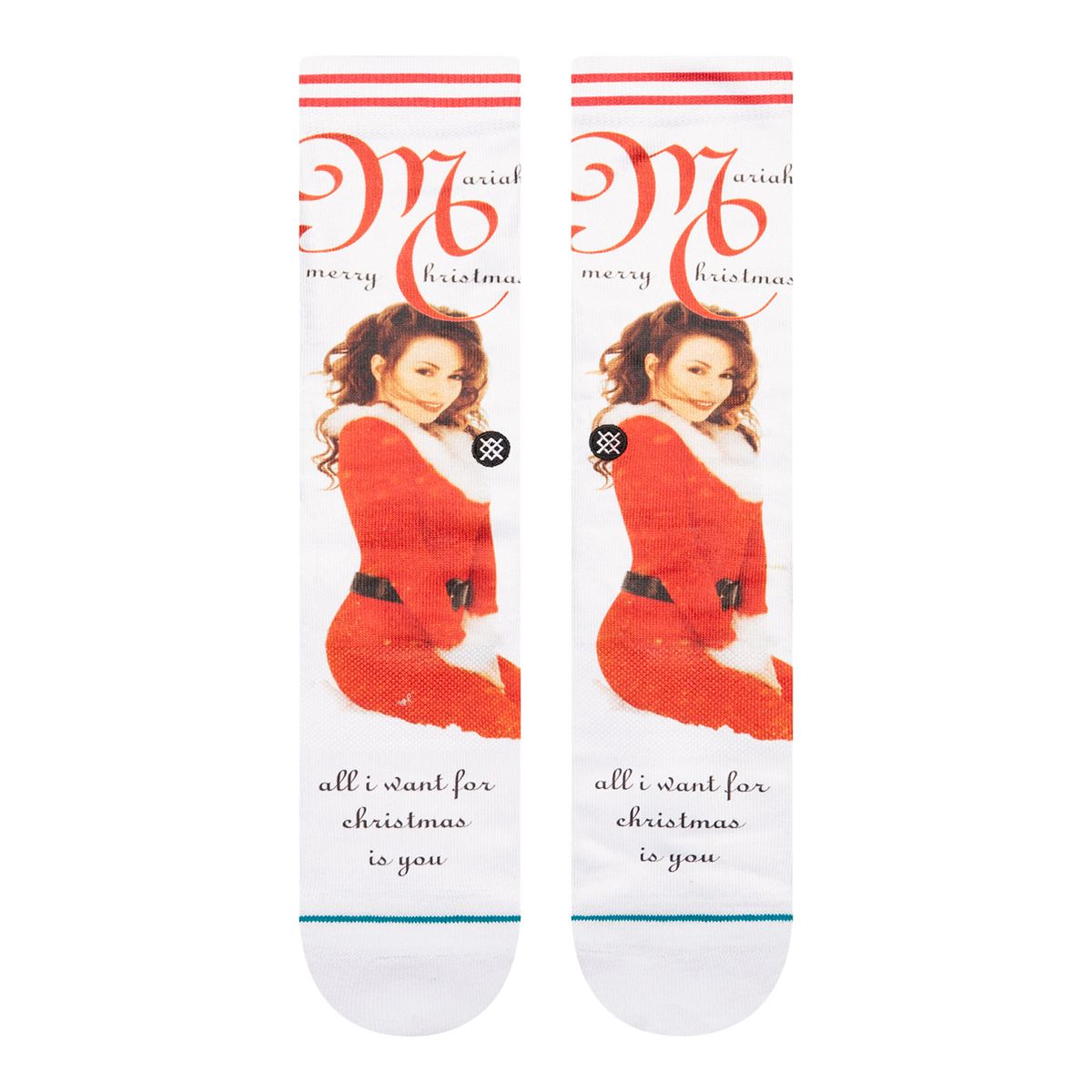Stance Women's Holiday Mariah Carey Crew Socks