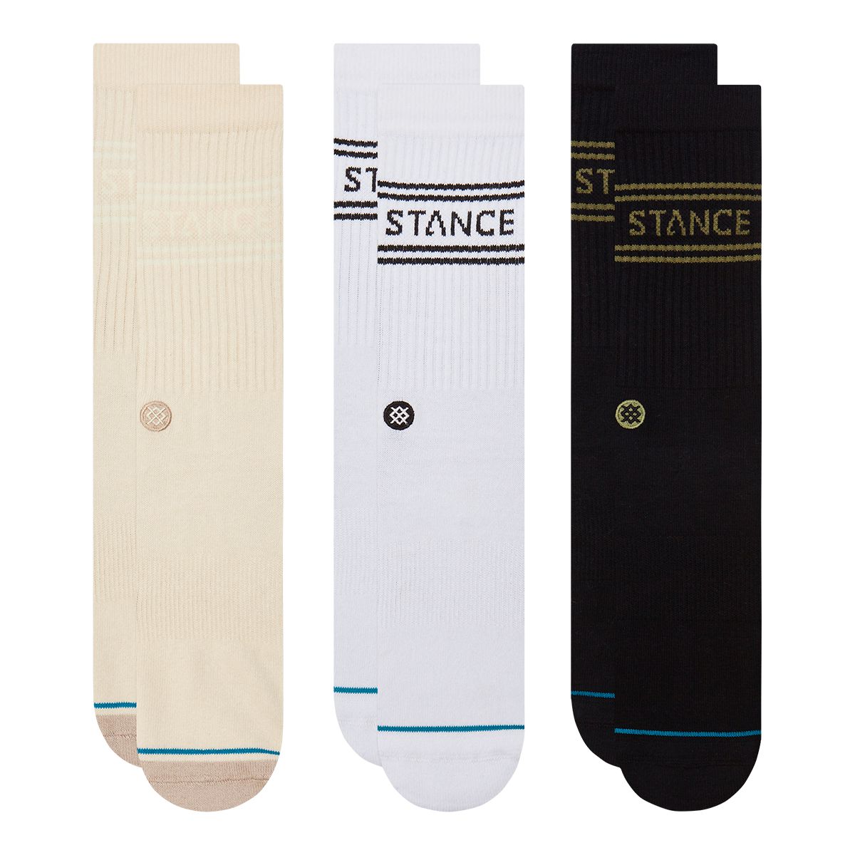 Stance Women's Basic Crew Socks - 3 pk