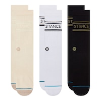 Stance Women's Basic Crew Socks - 3 pk Overhead_Flat