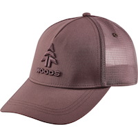 Woods Women's Technical Trucker Hat Front_Three_Fourths_Angled_Left