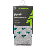 Woods Women's MacBrien Quarter Hiking Socks Front_Flat