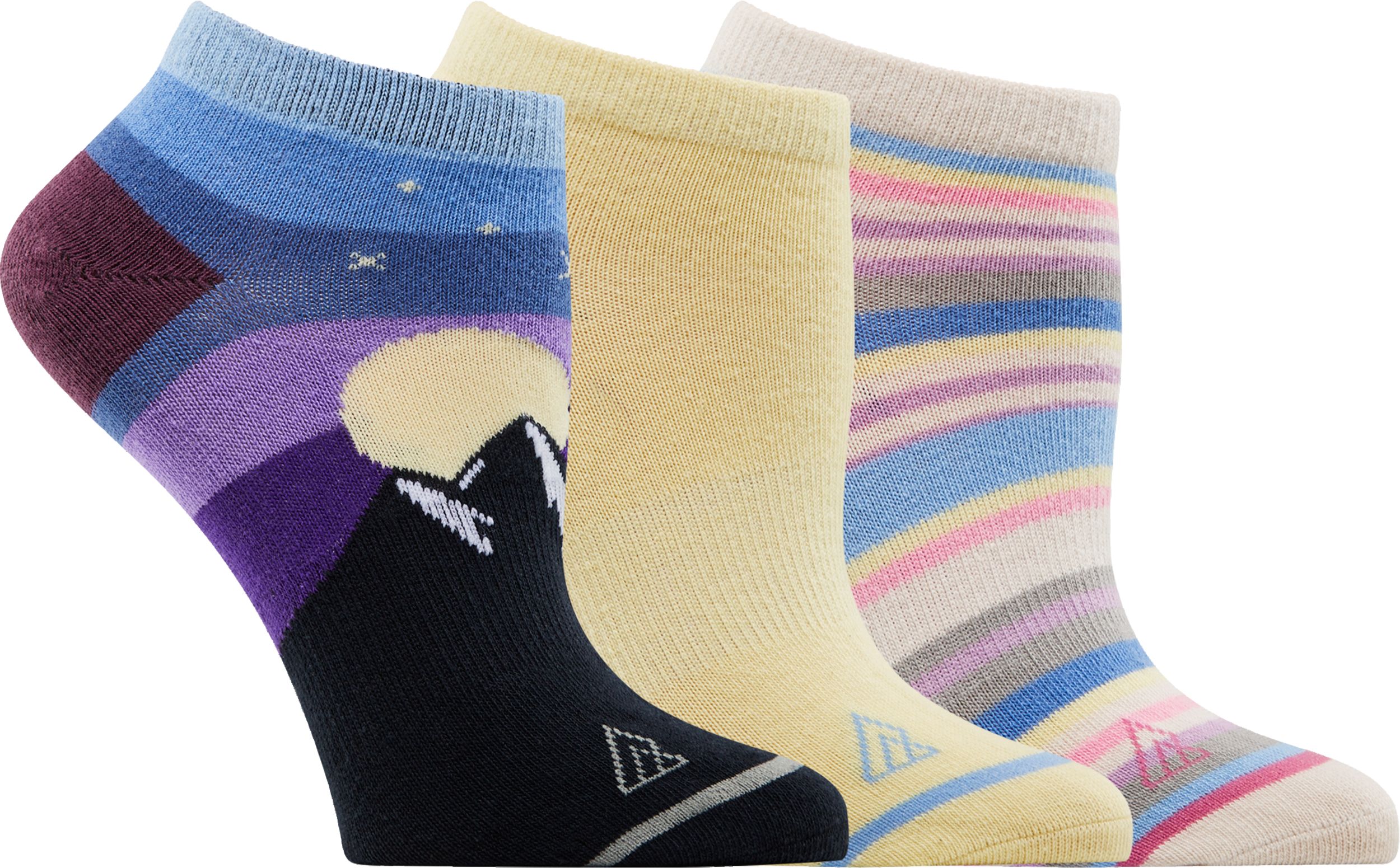 Ripzone Women's Moonlight No Show Socks - 3 pk