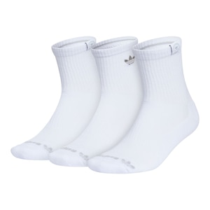 adidas Originals Women's Trefoil Medium Crew Socks - 3 Pack