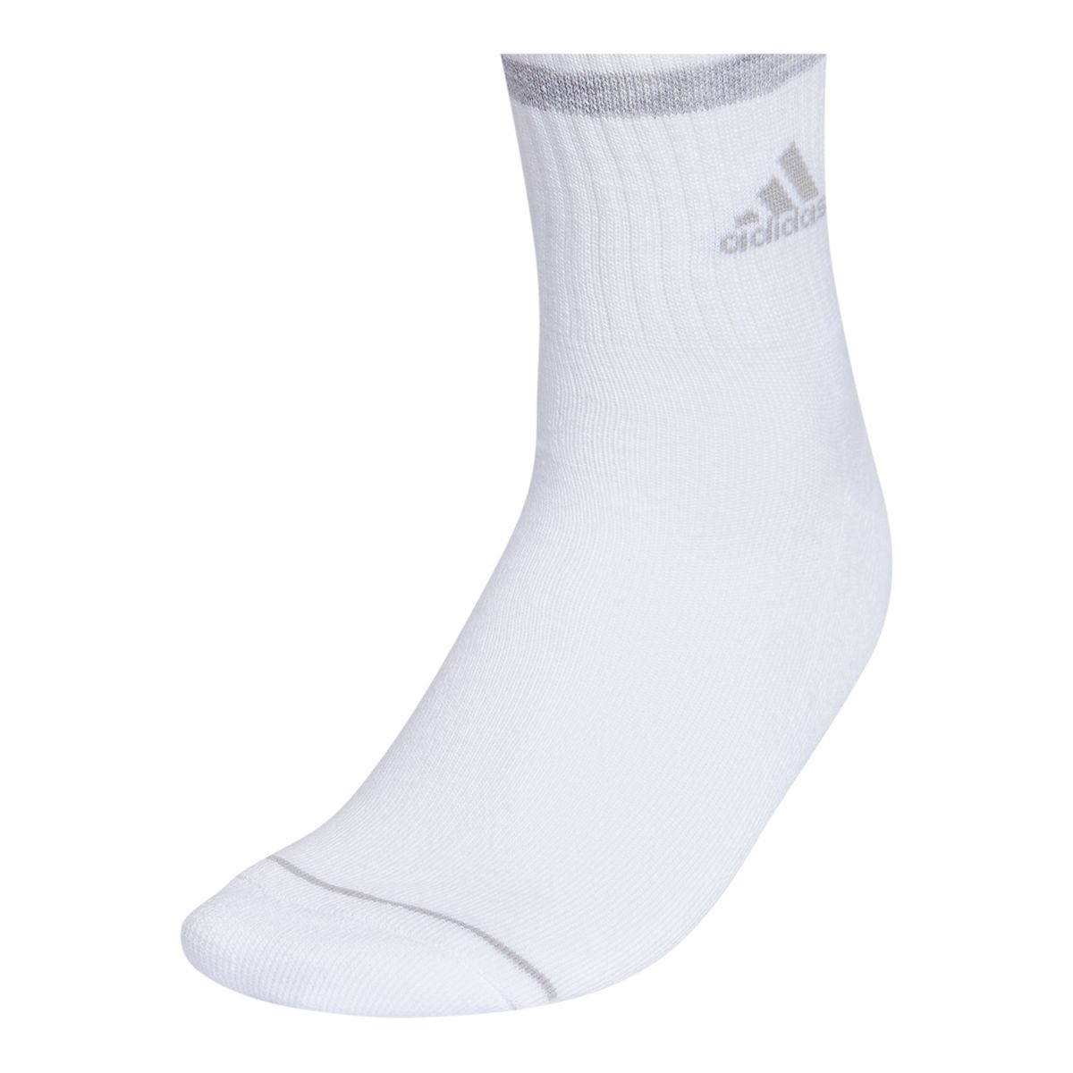 adidas Women's 3-Stripe Cushioned 3.0 Crew Socks - 3pk
