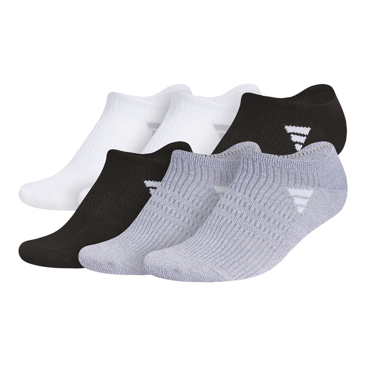 adidas Women's Superlite 3.0 No Show Socks - 6 Pack