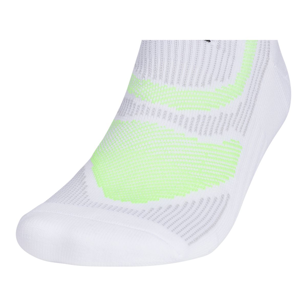 adidas Unisex Run Superlite No Show Socks - 2pk