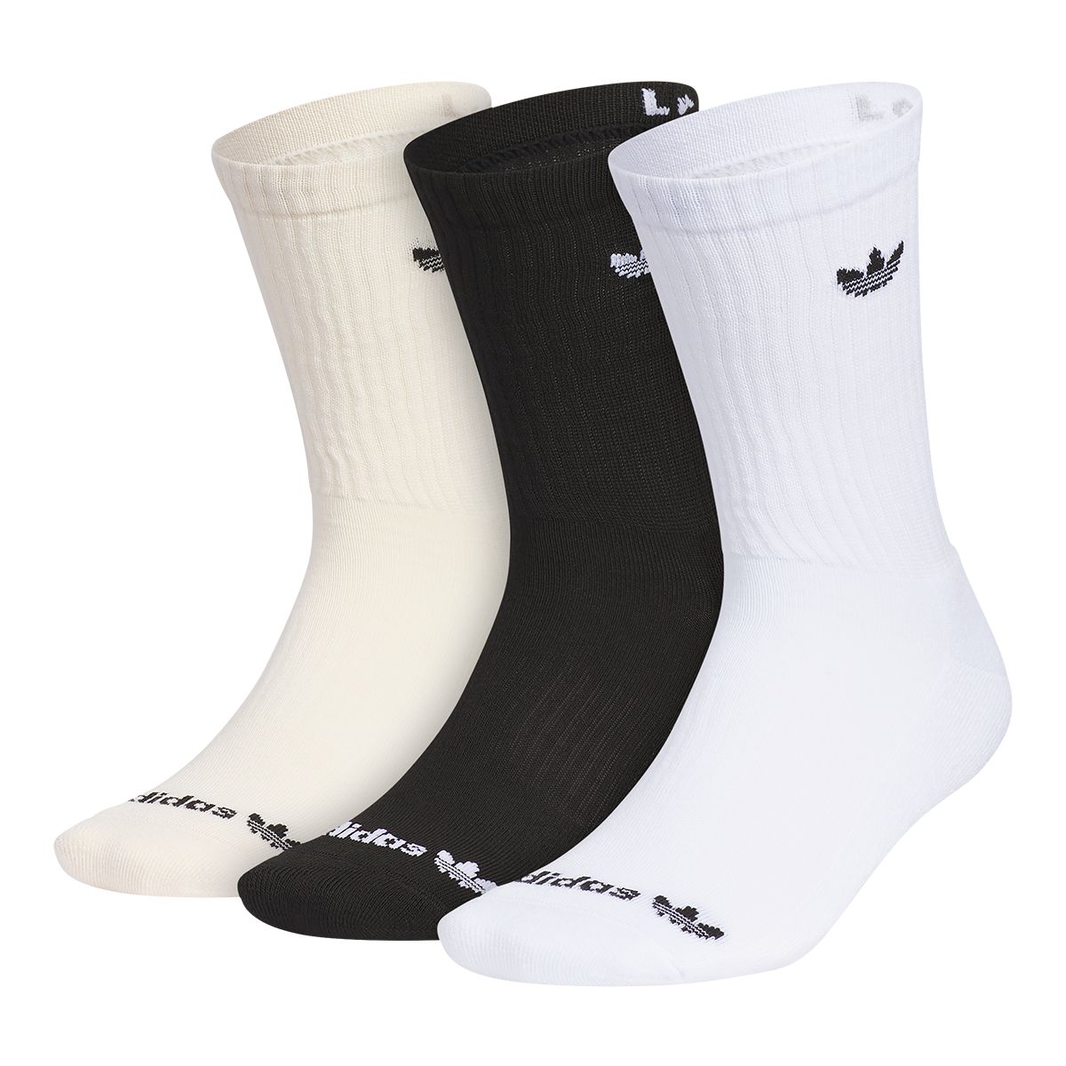 adidas Originals Men's Trefoil Crew Socks - 3pk