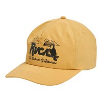 RVCA Unisex Tropicana Clipback Hat Front_Three_Fourths_Angled_Left