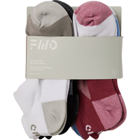 FWD Women's Ath Rise No Show Socks - 6 pk Front_Flat