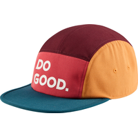 Cotopaxi Women's Do Good 5-Panel Hat Front_Three_Fourths_Angled_Left